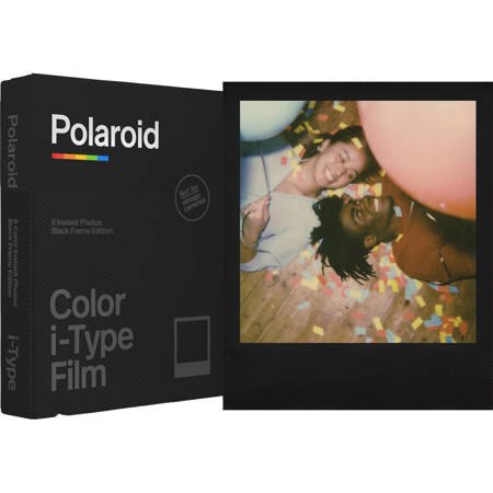 Polaroid Originals Color i-Type Instant Film, Black Frame Edition, 8 Exposures