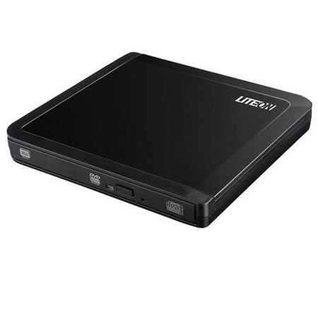 PLDS Lite-on eNAU108 8x USB 2.0 DVD-Writer, Black