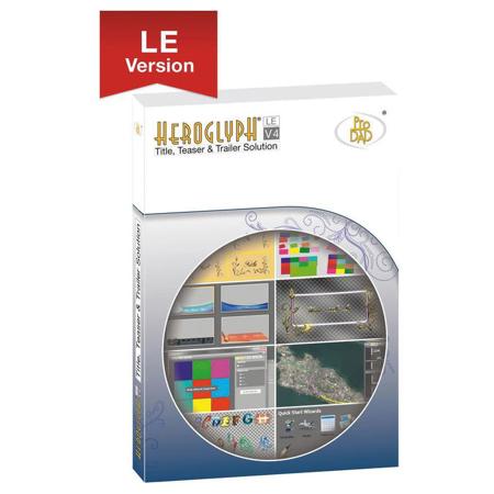 proDAD Heroglyph V4 LE Titling and Motion Graphics Software