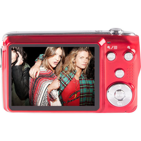 Polaroid iE X29 18MP Optical Zoom 1080p Digital Camera, Red