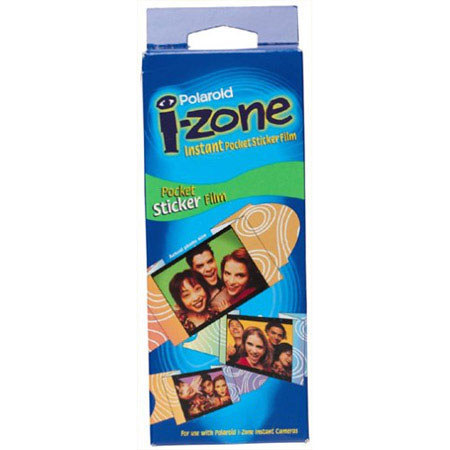 Disc. id i-Zone Sticker Film (12 Exposures) Have fun sticking your i-Zone instant photos anywhere you want, like your book covers, lockers, walls, or refrigerator.