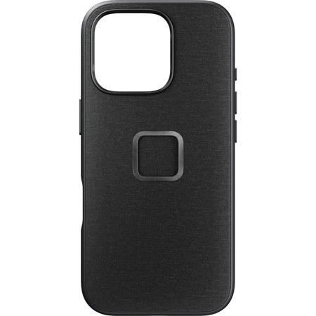 Peak Design Mobile Everyday Fabric Case for Apple iPhone 16 Pro, Charcoal