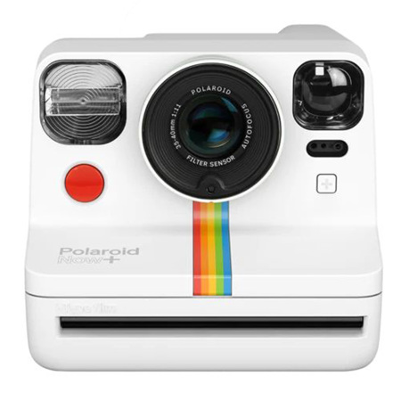 Polaroid Originals Now+ i-Type Instant Film Camera, White