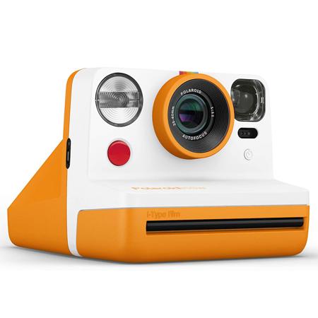 Polaroid Originals Now i-Type Instant Film Camera, Orange Adorama