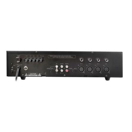 Pyramid PA305 300 Watt Amplifier with 70V Output and Mic Talkover
