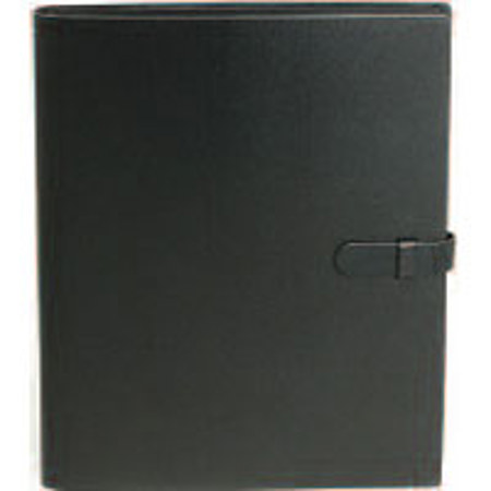 Panodia Ialta Presentation Printibook Series, Refillable Multi Ring Profile Album, Size: 11x14", with 10 polyester Sheet Protectors, Color: Black