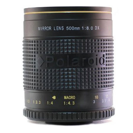 Polaroid 500mm F/8 HD Manual Focus Telephoto Mirror Lens