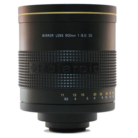 Polaroid Studio 900mm f/8 HD Manual Focus Telephoto Mirror Lens
