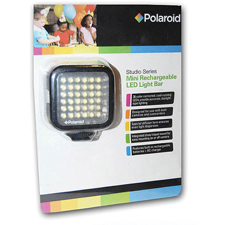 Polaroid Mini Rechargeable 36 LED Light Bar