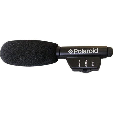 Polaroid Mini Zoom Camera & Camcorder Microphone