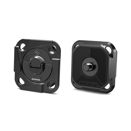  peak プレートセット Peak Design Field Plate for Tripods, Black PL-QS-1