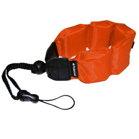 Polaroid Floating Flotation Wrist Strap, Orange