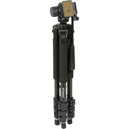 Polaroid 64" All Steel Tripod with Pan/Tilt Head