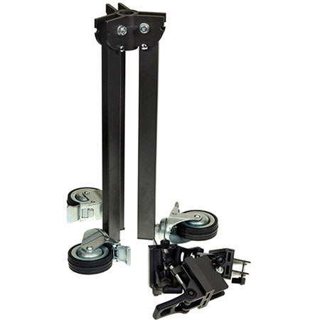 Polaroid Universal Foldable Tripod Dolly with Handle & Deluxe Carrying Case
