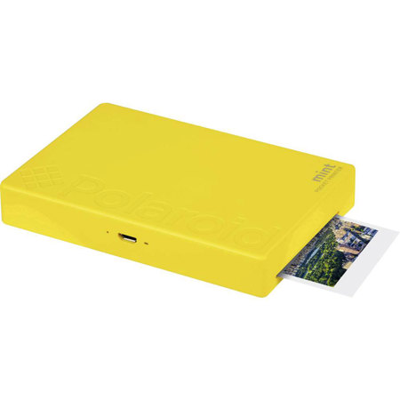 Polaroid Mint Instant Digital Pocket Printer, ZINK Zero Ink Technology, Yellow