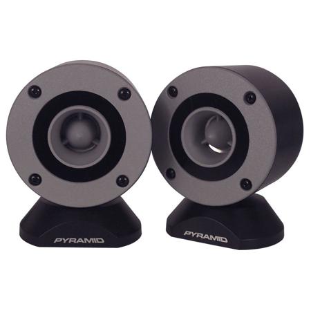 Pyramid 3.75" 300 Watt Aluminum Bullet Horn Tweeter Pair with Swivel Housing