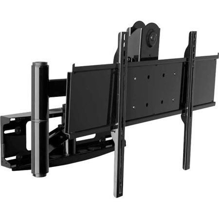 Peerless Articulating Wall Arm, 150lbs Load Capacity, High Gloss Piano Black