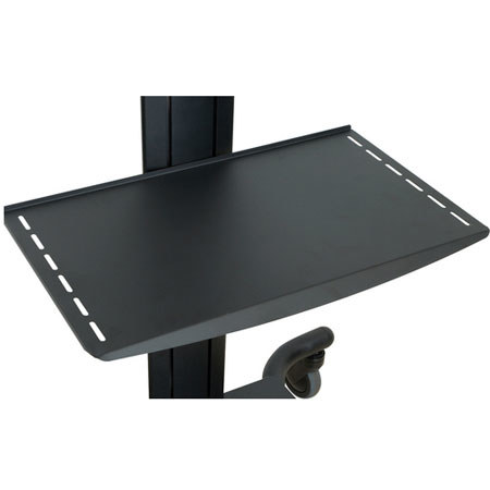 Peerless Adjustable Metal Shelf, Antimicrobial Black