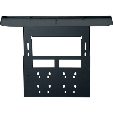 Peerless Video Conferencing Shelf, Antimicrobial Black