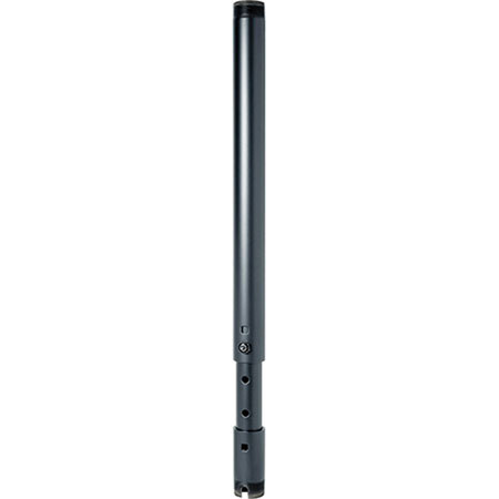 Peerless 2-3' Adjustable Extension Column, 900lb Load Capacity, Black