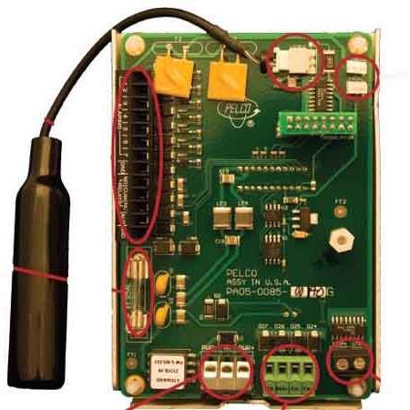 Pelco Spectra IV SE Back Box Door Assembly