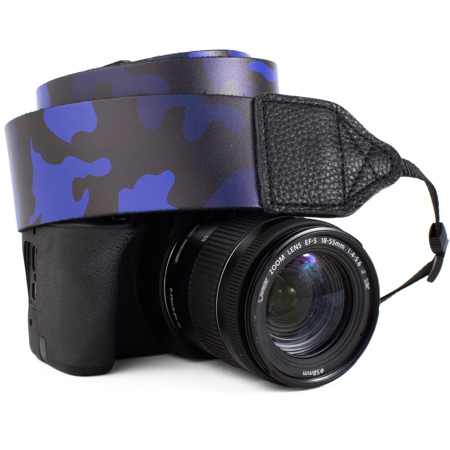 Perri's Leathers CSDTL-70 2" Digital Camera Strap, Blue Camo