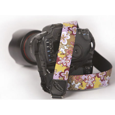 Pepper Camera Strap: Multicolored Strap, Hippy Check