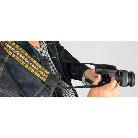 Perri's Leathers CSJ-21 Jacquard Camera Strap, Hootenanny
