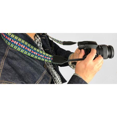 Perri's Leathers CSN-20 Nylon Camera Strap, Hootenanny