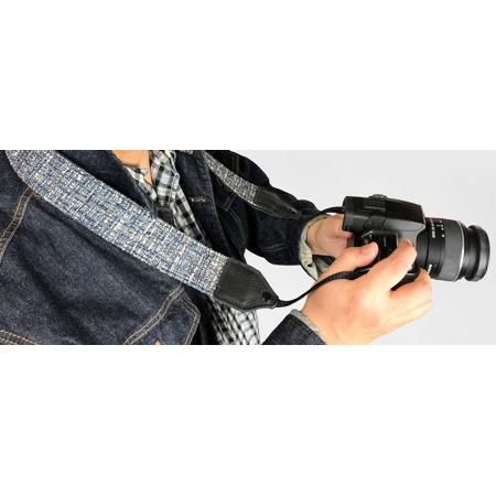 Perri's Leathers CSN-26 Nylon Camera Strap, Wool on Tubular