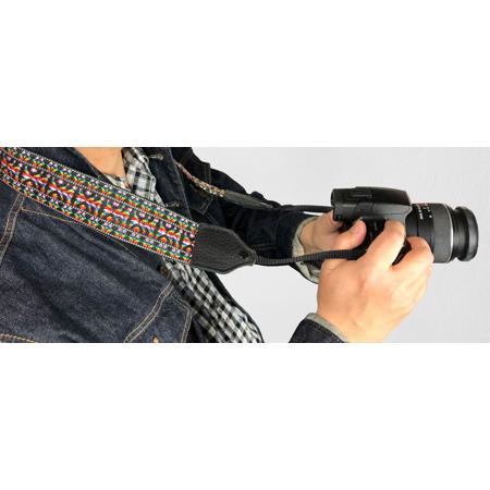 Perri's Leathers CSN-32 Nylon Camera Strap, Hootenanny