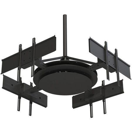 Peerless Multi-Display Ceiling Mount - 4 Telescoping Arms for 37 to 75" Displays
