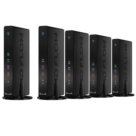 Peerless HDS200-4 HD Flow Pro Wireless Multimedia Kit, Black