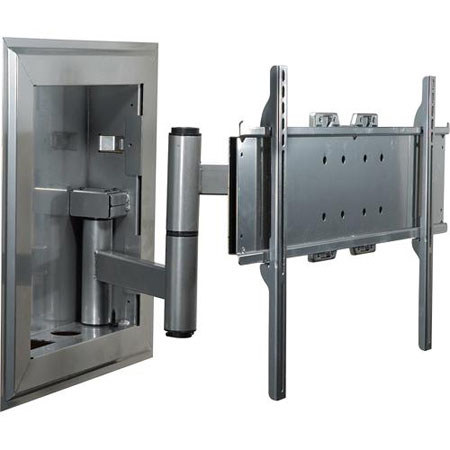 Peerless IM760PU In Wall Mount, Silver