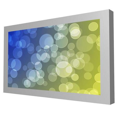 Peerless Wall Kiosk Landscape Enclosure for 55" Displays, Silver