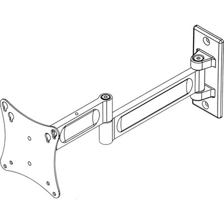 Peerless PA730-S Articulating Wall Arm, Silver