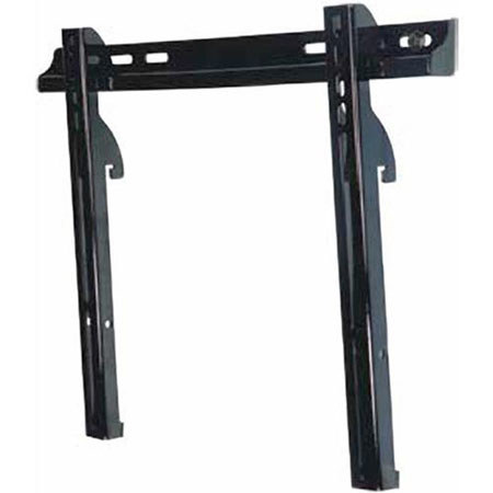 Peerless PFT640 Fixed Tilt Mount, Glossy Black