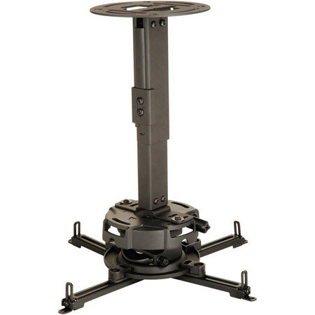 Peerless PRG-EXB Precision Gear Projector Ceiling/Wall Tilt Mount Kit, Black