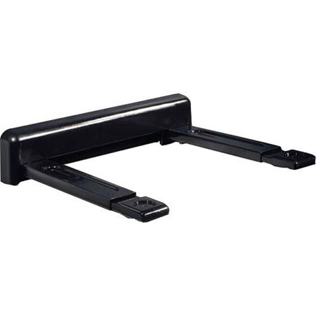 Peerless PS200 Pro Adjustable Component Shelf for A/V Equipment, Gloss Black