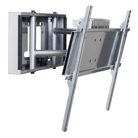 Peerless SP850-UNLP SmartMount Pull-out Pivot Wall Mount, Gloss Silver