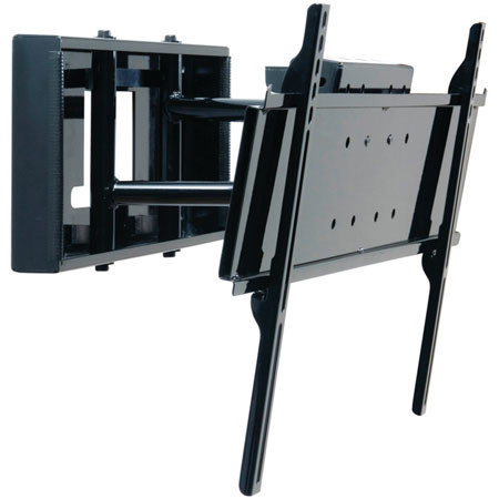 Peerless SP850-UNLP SmartMount Pull-out Pivot Wall Mount, Gloss Black