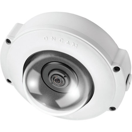 Pelco Evolution 360 Degree 5MP Surface Mount Outdoor Dome Camera, White