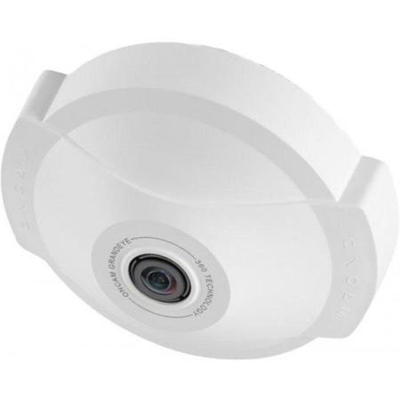 Pelco Evolution 12 12MP Surface Mount Indoor Camera with Fisheye Lens, White