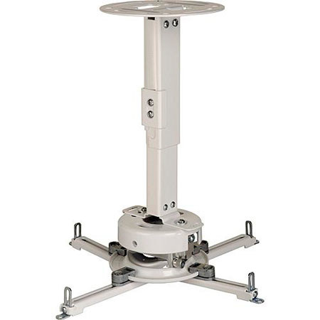 Peerless 8.7" - 12.8" Adjustable Ceiling/Wall Extension Kit, White