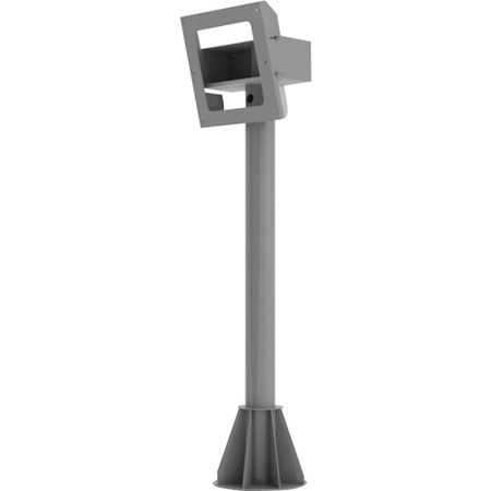 Peerless 6' Indoor/Outdoor Tilting Pedestal Mount for Protective Enclosures