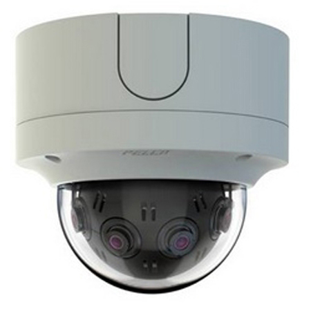 Pelco IMM 12MP 180 ID VANDL SURF MT Mini Dome WHT