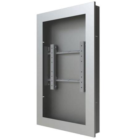 Peerless Portrait In-Wall Kiosk Enclosure for 42" Displays, 3.1" Deep, White