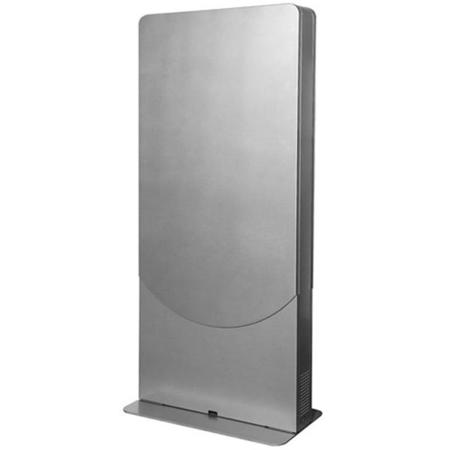 Peerless Totem/Portrait Kiosk Enclosure for 55" Curve Displays, White