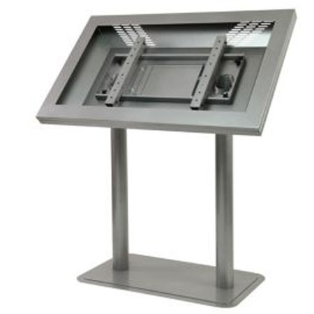 Peerless PeerCare KL540-AB 40" Landscape Kiosk Enclosure, Black