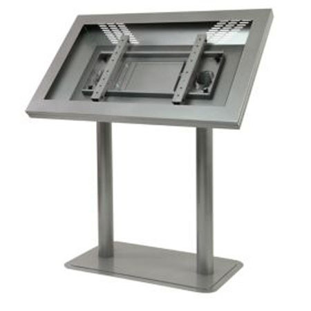 Peerless PeerCare KL540-AW 40" Landscape Kiosk Enclosure, White
